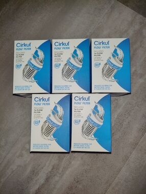 Cirkul Flow Filters Lot of 5 NEW Sealed Replacement Water Bottle Filters